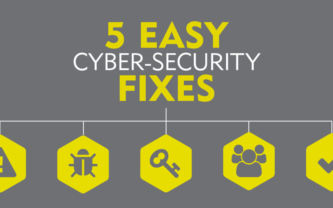 Cyber Security Basics: 5 Easy Cyber Security Fixes