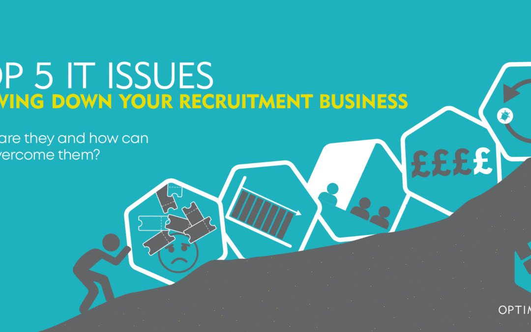 Top 5 IT issues slowing down your Recruitment business